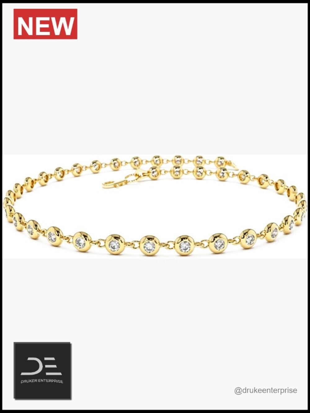 14k Gold Filled Stackable Link Bracelet Women Handchain Jewelry